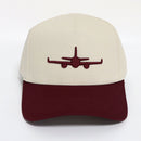 3D airplane hat- pilot cap