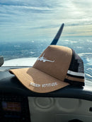 3D airplane hat- pilot cap