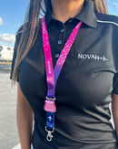 Limited Edition Pink Airplane Lanyard