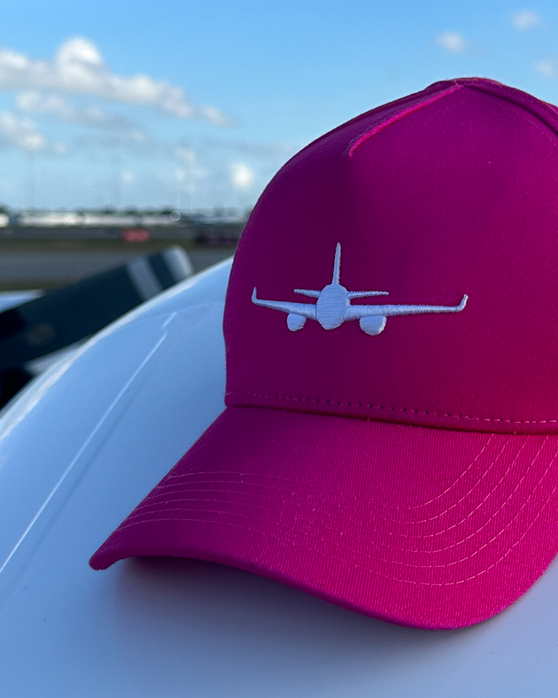 3D airplane hat- pilot cap