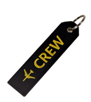 Crew Embroidered Keychain