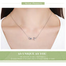 925 Sterling Silver Paper Plane Pendant Necklace