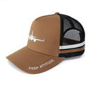 3D airplane hat- pilot cap