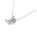 Bi-Plane Sterling Silver Necklace
