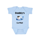 Daddys Co-Pilot Aviation Baby Bodysuit
