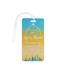 Lets Travel Luggage Tag
