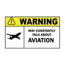 Aviation Pilot Sticker