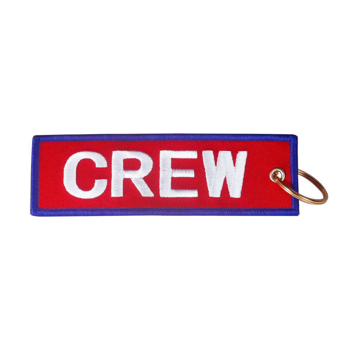 Crew Embroidered Keychain