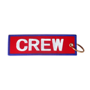 Crew Embroidered Keychain