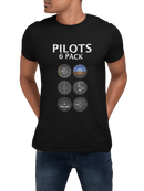 Pilot 6 Pack Aviation T-Shirt